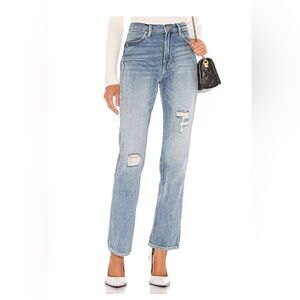 frame ‘le hollywood’ straight jean, size 27